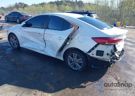 2018 Hyundai Elantra Value Edition из США, поврежденный, VIN 5NPD84LFXJH381491